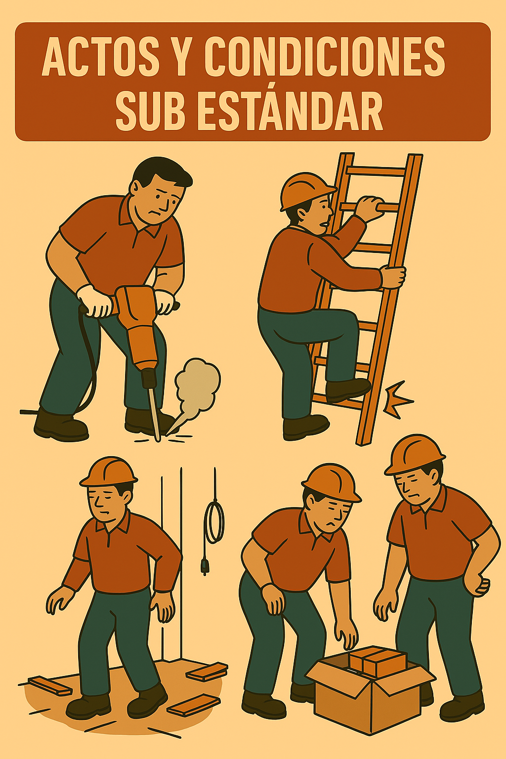 ACTOS Y CONDICIONES SUB ESTÁNDAR